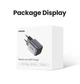 Сетевое зарядное устройство UGREEN CD318 USB-C Nexode Mini 20W PD3.0 QC4.0 GaN Tech Gray (90664) - изображение 10