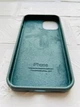 Чохол-накладка Silicone Case для Apple iPhone 12 iPhone 12 Pro Ice Mint - зображення 2