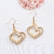 Серьги Fashion Сердечки (00329) - изображение 3