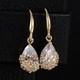 Серьги Fashion Золотистые (00352) - изображение 2
