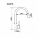Змішувач GRANADO Campo Marron 12405 - зображення 6