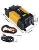 Перетворювач напруги 4000W 12V - 220 V 2x- USB - зображення 1