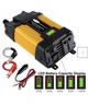Перетворювач напруги 4000W 12V - 220 V 2x- USB - зображення 2