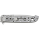 Ніж складаний кишеньковий з фіксацією Frame Lock CRKT M16-03SS M16 Silver Stainless steel 201 мм - зображення 5