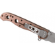 Ніж складаний кишеньковий з фіксацією Frame Lock CRKT M16-03BS M16 Bronze/Silver 201 мм - зображення 10