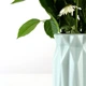 Ваза для квітів MBM HOME пластикова 18 см DH-FLOWERS-01 BLUE Блакитна - зображення 2