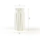 Ваза для цветов MBM HOME пластиковая 18 см DH-FLOWERS-01 WHITE Белая - изображение 7
