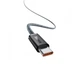 Кабель Baseus Dynamic Series Fast Charging Data Cable USB to Type-C 100W 1m Slate Gray - изображение 2
