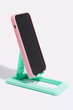Настольная подставка держатель для телефона планшета Desktop Stand Braoket Бирюзовый - изображение 2