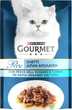 Упаковка влажного корма для котов Purina Gourmet Perle Duo с океанической рыбой и тунцом мини филе в подливке 26 шт по 85 г (8445291188105) - изображение 2