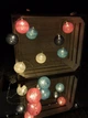 Світлодіодна гірлянда тайська Cotton Balls 10led 250см на батарейках - зображення 1