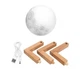 Настільний нічник UKC 3D Moon Lamp, 13 сантиметрів, без пульта - зображення 1