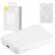 Магнитный портативный павербанк с беспроводной зарядкой Baseus Magnetic 20W 6000mAh для iPhone Белый - изображение 2