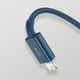 Кабель Baseus Superior Series Fast Charging Data Cable USB to M+L+C 3.5A 1.5 м Blue (CAMLTYS-03) - изображение 7