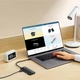 USB-Хаб Baseus Lite Series 6-Port Multifunctional HUB USB Type-C - 2xUSB 3.0 / USB Type-C PD / HDMI 1.4 / SD / TF Black (WKQX050101) - изображение 12