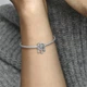 Серебряный шарм для браслета Ледяная Снежинка 792367 - изображение 4