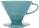 Пуровер Hario V60 Turquoise Model на 1-4 чашки (VDC-02-TQ-UEX) - изображение 1