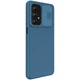 Карбонова накладка Nillkin Camshield (шторка на камеру) на Samsung Galaxy A33 5G Синій / Blue - зображення 3