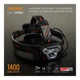 Налобный светодиодный фонарик VIDEX VLF-H056 1400Lm 6500K - изображение 4