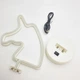 Ночной светильник Neon Decoration Lamp Series Unicorn Белый декоративный (722820) - изображение 4