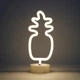 Ночной светильник Neon Decoration Lamp Series Pineapple Желтый декоративный (726207) - изображение 1