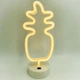 Ночной светильник Neon Decoration Lamp Series Pineapple Желтый декоративный (726207) - изображение 5