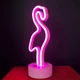 Ночной светильник Neon Decoration Lamp Series Flamingo Фиолетовый декоративный (733233) - изображение 8