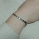 Серебряный браслет "Грань" - изображение 4
