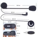 Bluetooth-мотогарнітура для шолома FreedConn T-Com SC дисплей, радіо, інтерком 1000 м (fdtcmsc) - зображення 5