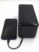 Повербанк Power Bank зовнішній акумулятор портативна зарядка для телефону, смартфона, планшета з дисплеєм Patona 80000mAh Black - зображення 5