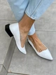 Женские демисезонные балетки ShoesBand Белые натуральные кожаные внутри кожаная подкладка 39 (25,5 см) (S99261) - изображение 7