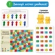Игровой набор сортер Радужные Мишки Learning Bears Монтессори игра для счета и сортировки Farmar - изображение 7