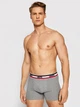 Набор трусов боксеров мужских хлопковых Levi's 100002870-004 L 3 шт Black/Grey Melange (8720245095600) - изображение 4