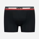 Набор трусов боксеров мужских хлопковых Levi's 100002870-004 L 3 шт Black/Grey Melange (8720245095600) - изображение 7