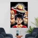 Подарочный постер картина в офис Манки Д. Луффи и компания из аниме One piece 51x34 см (2an_11) - изображение 1