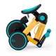 Складаний триколісний велосипед 3 в 1 Kinderkraft 4TRIKE Primrose Yellow - зображення 3