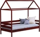 Кровать Estella Амми 80х190 ordf Щит Л2.5 Красное дерево (5700889028) - изображение 1