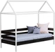 Кровать Estella Амми 80х190 ordf Щит Л2.5 Белая / Венге (5700909028) - изображение 1