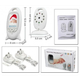 Відеоняня Baby Monitor VB601 з двухстороннім зв'язком і 8 колибельними + термометр Біла (10120) - изображение 4