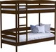 Кровать Estella Дуэт Плюс 80х200 ordf Массив h181 2Л2.5 Темный орех (6601929029) - изображение 1