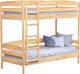Кровать Estella Дуэт Плюс 80х190 ordf Щит h181 2Л4 Бук (6601754027) - изображение 1