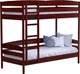 Кровать Estella Дуэт Плюс 80х190 ordf Щит h181 2Л4 Красное дерево (6601808027) - изображение 1