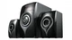 Колонки 2.1 REAL-EL M-370 Bluetooth (44Вт) black Refurbished - изображение 1