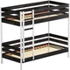 Кровать Estella Дуэт Гранде 90х200 ordf Щит 2Л4 Белая / Венге (97900010027) - изображение 3
