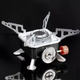 Походная портативная газовая горелка с пьезоподжигом Kovar Portable Stove складная, туристическая, для кемпинга Черный - изображение 5