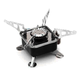 Походная портативная газовая горелка с пьезоподжигом Kovar Portable Stove складная, туристическая, для кемпинга Черный - изображение 7