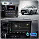 Штатная магнитола 10" Lesko для Mitsubishi Outlander III Рестайлинг 2 2015-2018 Top 6/128 4G WiFi GPS Митцубиси - изображение 2