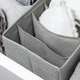 Органайзер для хранения на 6 секций MBM HOME TH-09-06 GRAY серый - изображение 4