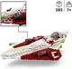 Конструктор Lego Star Wars Зоряний винищувач джедаїв Обі-Вана Кенобі 282 деталі (75333) - зображення 6