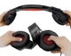Наушники REAL-EL GDX-8000 VIBRATION SURROUND 7.1 BACKLIT black-red игровые с микрофоном USB - изображение 4
